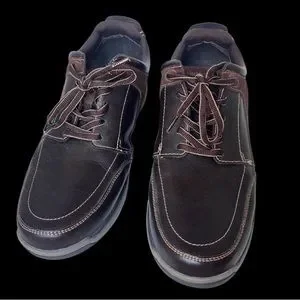 The Body Shoe by Hush Puppies Oxford Style Brown Leather & Suede Mens US Size 16 Hush Puppies | Shoes | The Body Shoe By Hush Puppies Oxford  main image 2